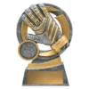 Silver goalie mirage with resin construction