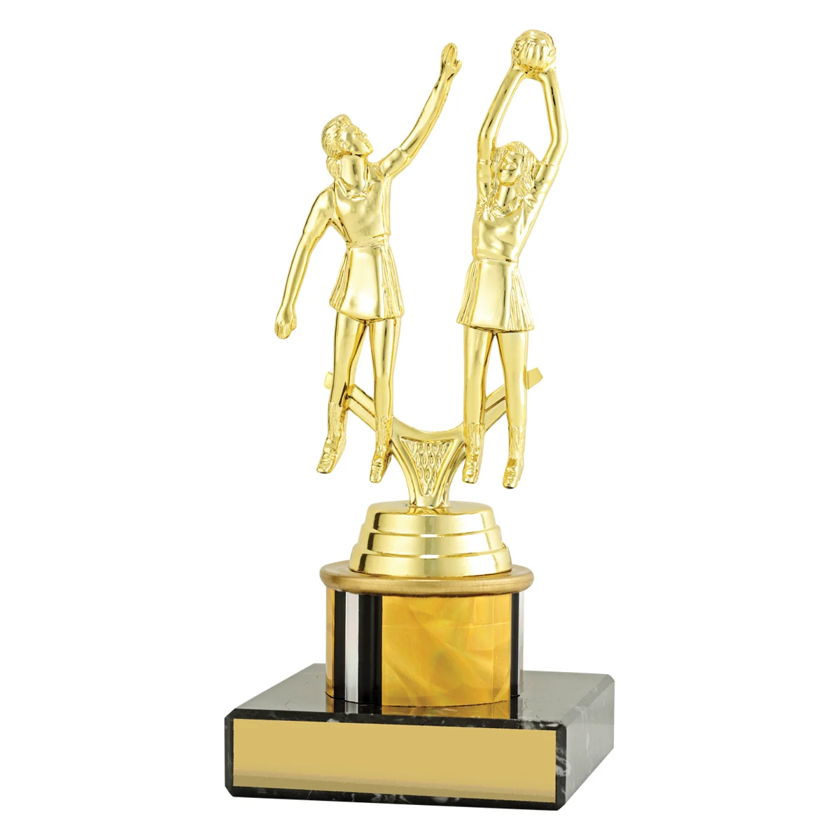 Gold gold dazzle with plastic / marble construction