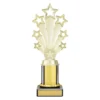 Gold gold fanfare with plastic / marble construction