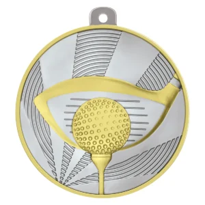 Silver / gold golf lumina with metal construction