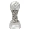 Silver golf tradition with resin construction