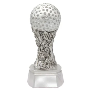 Silver golf tradition with resin construction
