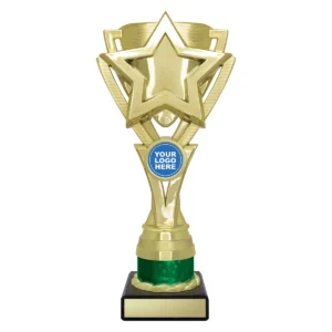 Green green kudos cup with plastic / marble construction