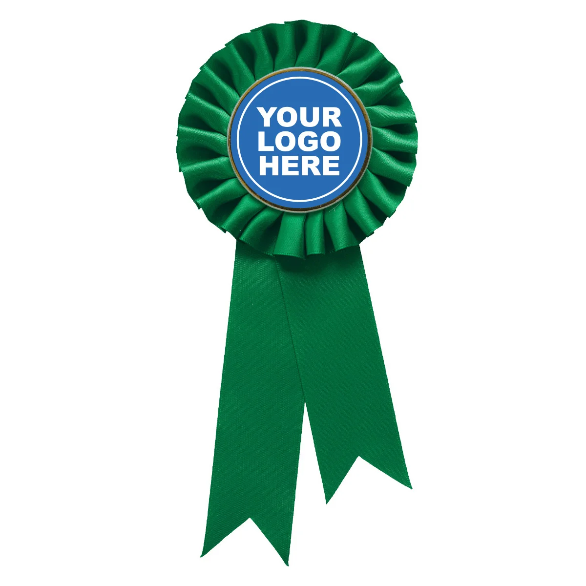 Green green rosette w/ hook