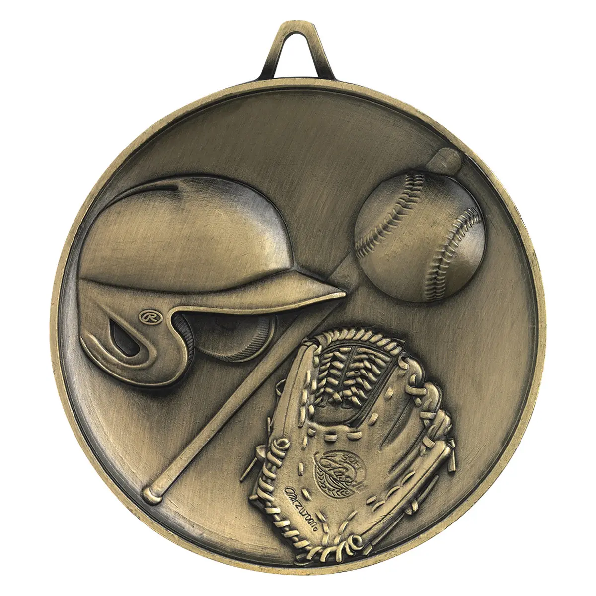 Gold heavyweight with metal construction