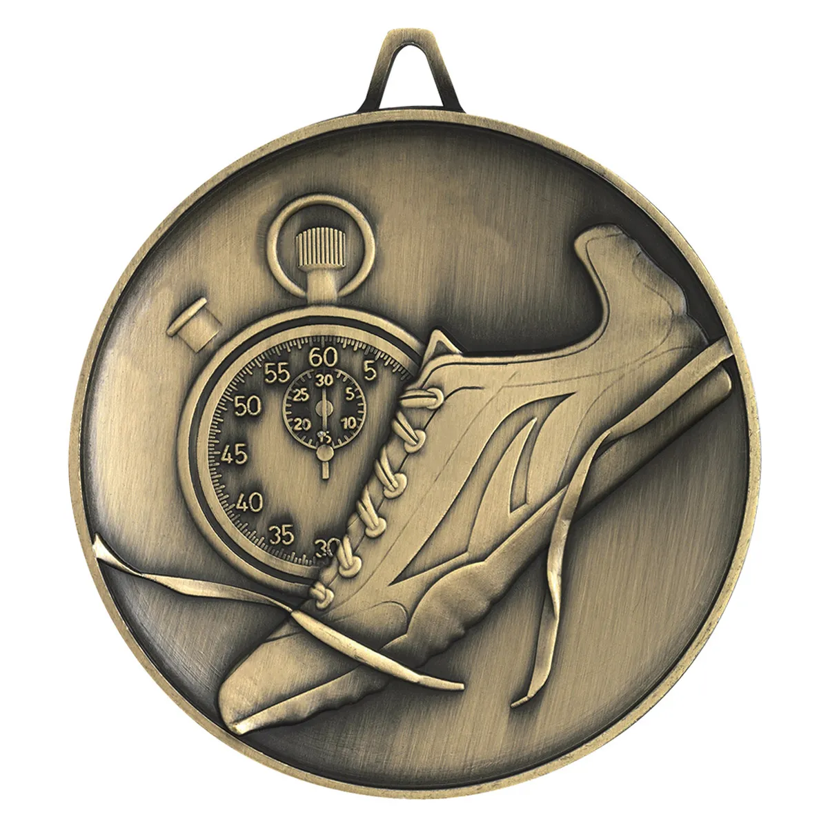 Gold heavyweight running with metal construction