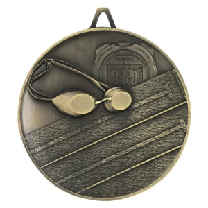 Gold heavyweight swim with metal construction