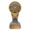 Silver & gold ikon - science with resin construction