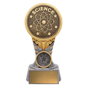 Silver & gold ikon - science with resin construction