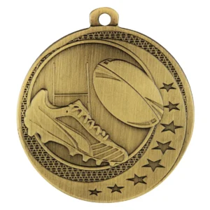 Gold league / union wayfare with metal construction
