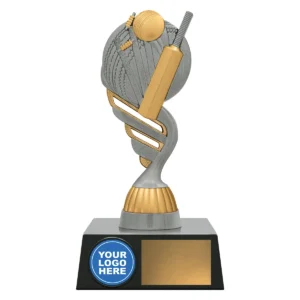 Silver logo series - cricket with plastic construction