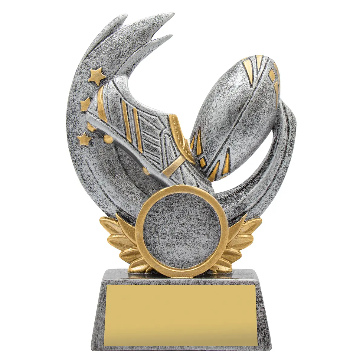 Silver lunar series with resin construction