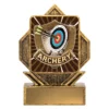 Gold lynx arrow - archery with resin construction