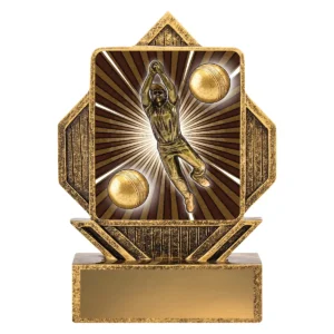 Gold lynx arrow - female fielding with resin construction