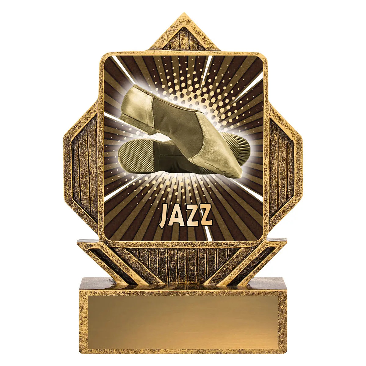 Gold lynx arrow - jazz with resin construction