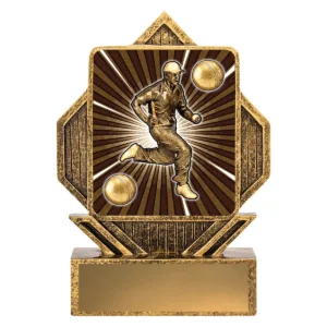 Gold lynx arrow - male fielding with resin construction
