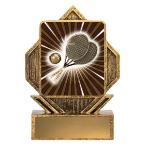 Gold lynx arrow - tennis with resin construction