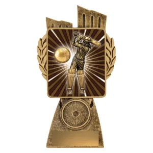 Gold lynx - cricket female batting with resin construction