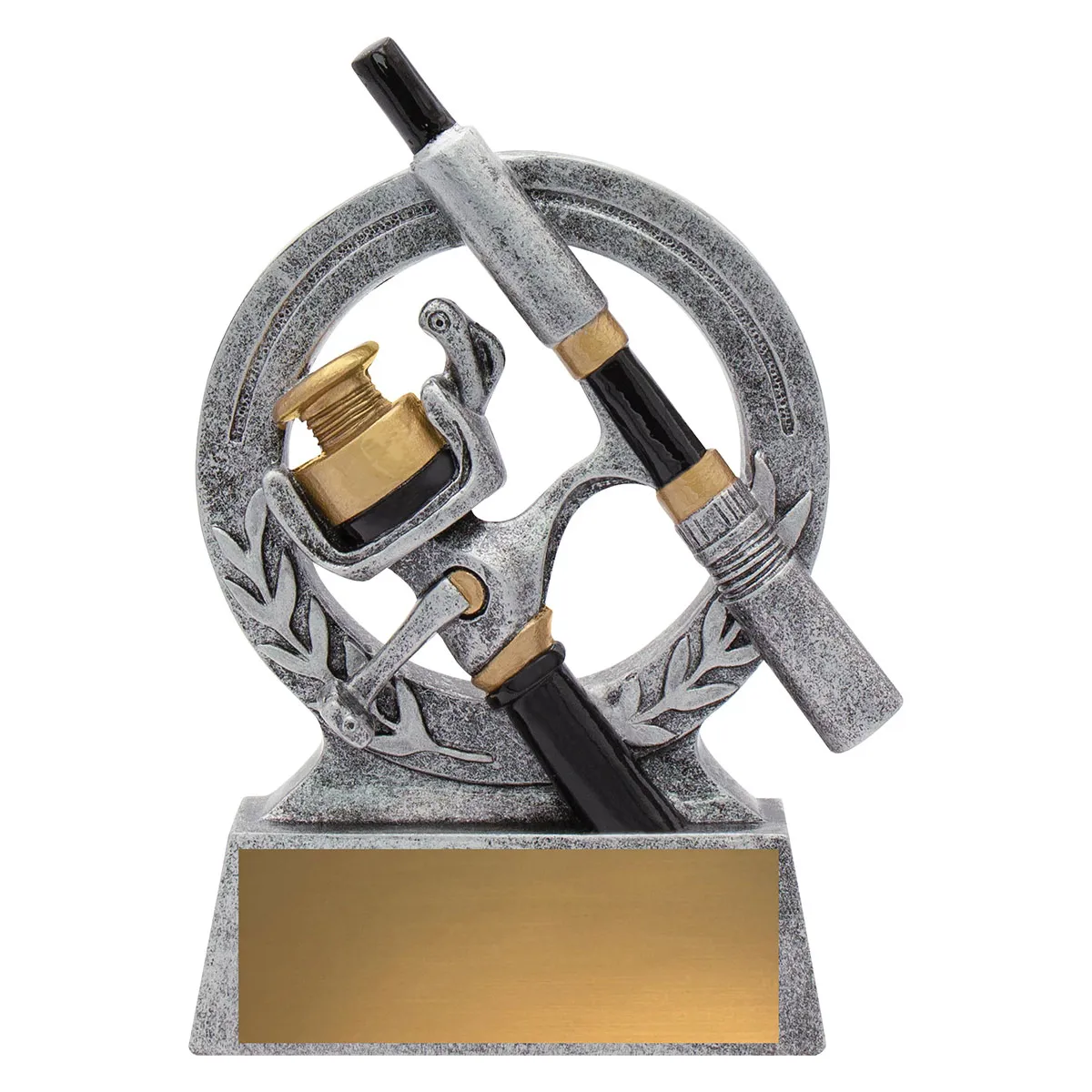 Silver mainline prize with resin construction