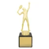 Gold marble column - male tennis with plastic / marble construction
