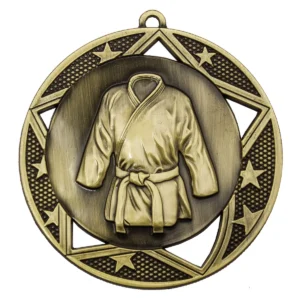 Gold martial arts galaxy with metal construction