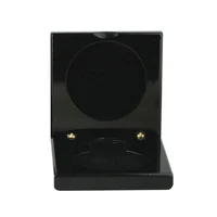 Black medal box with velvet construction