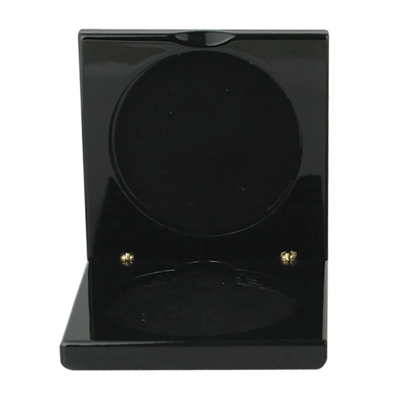 Black medal case with res / ilient construction