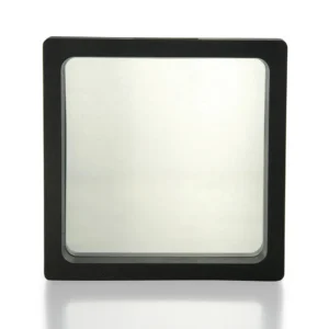 Black medal case with plastic construction