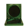 Green medal case with res / ilient construction