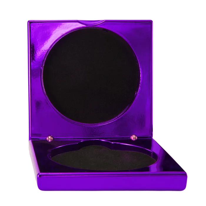 Purple medal case with res / ilient construction