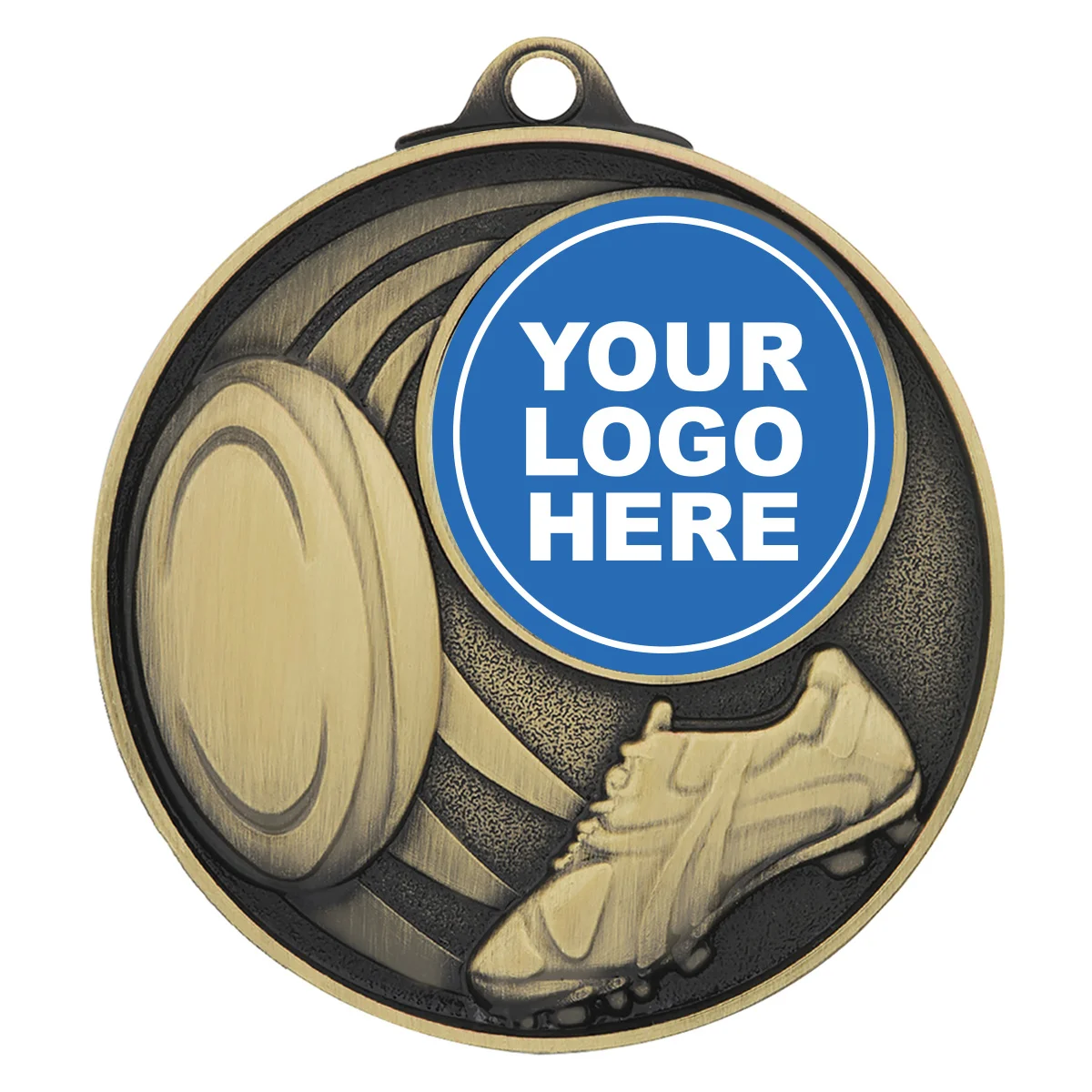 Gold medal - insert option with metal construction