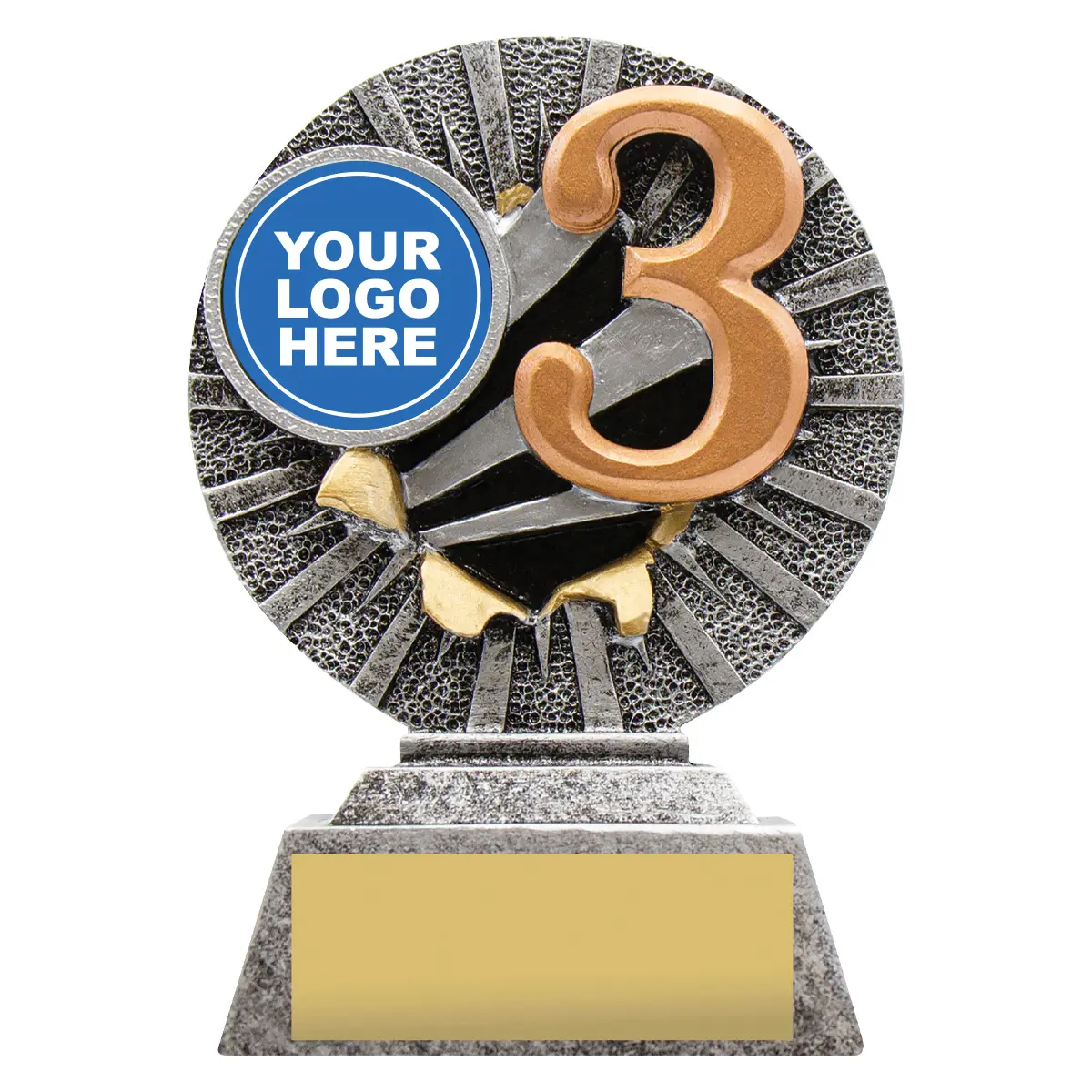 Silver mini xplode 3rd place with resin construction