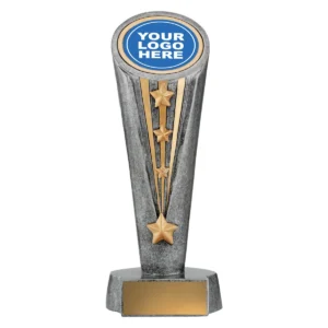 Silver / gold monument holder with resin construction
