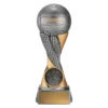 Silver / gold netball apex with resin construction