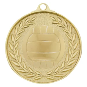 Gold netball classic wreath with metal construction