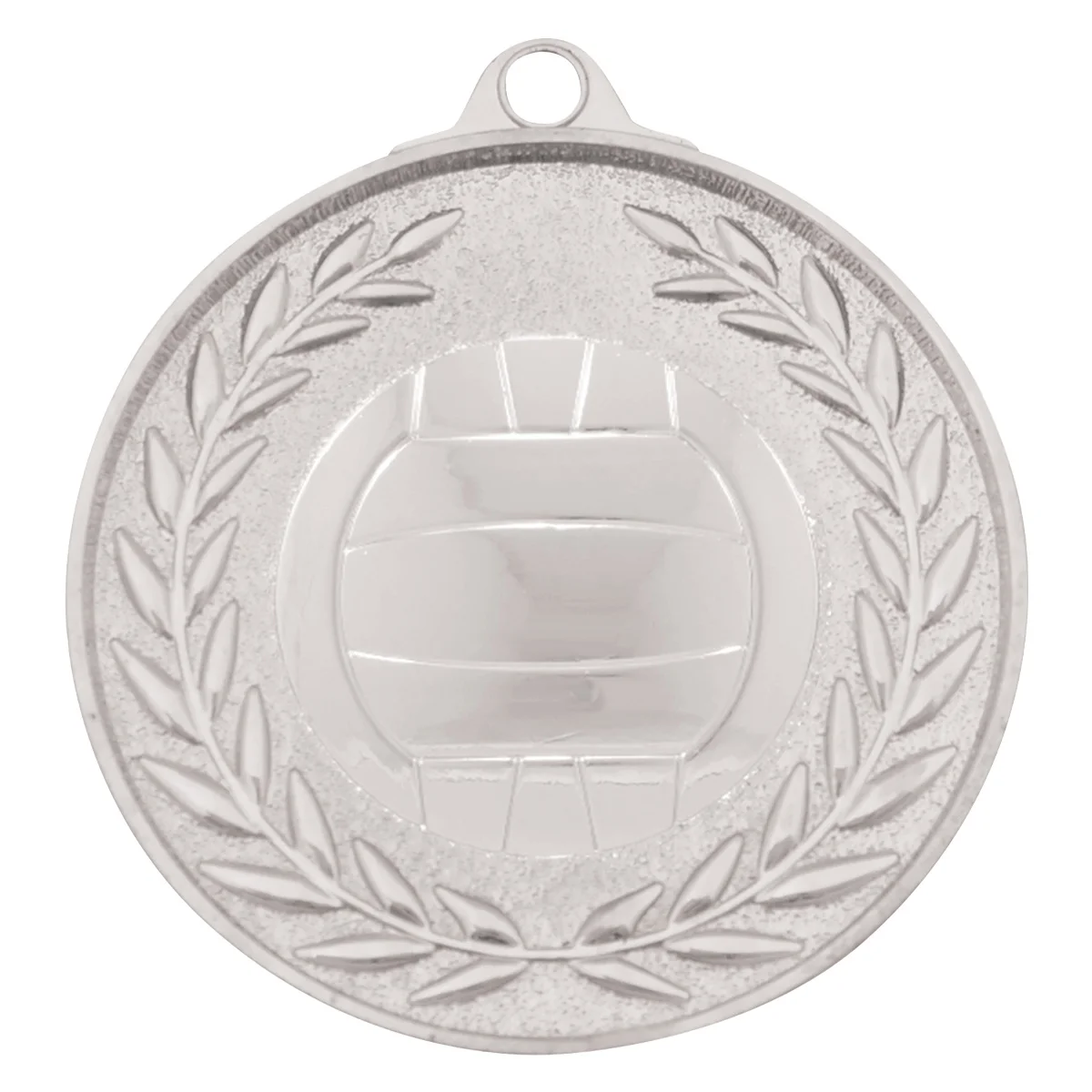 Silver netball classic wreath with metal construction