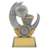 Silver netball lunar with resin construction