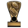 Black / gold nova footy mini with plastic construction