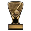Black / gold nova hockey mini with plastic construction