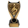 Black / gold nova - music with resin construction