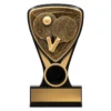 Black / gold nova table tennis mini with plastic construction