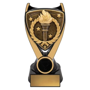 Black / gold nova torch mini with plastic construction