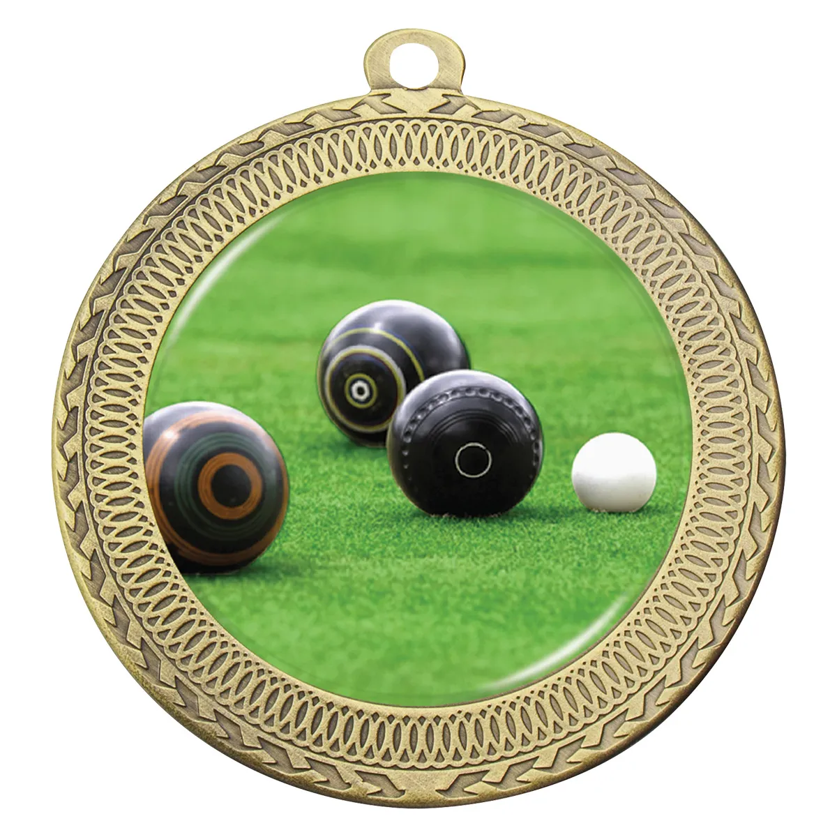 Gold ovation - bowls with metal construction
