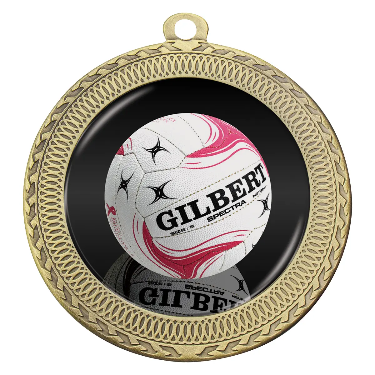 Gold ovation - netball with metal construction