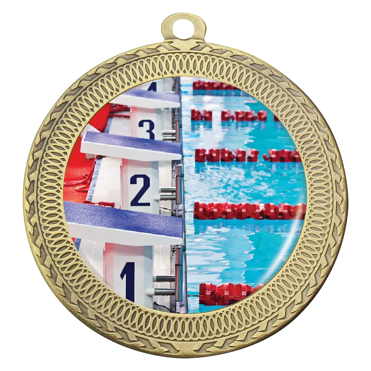Gold ovation - swim with metal construction