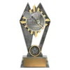 Silver peak - badminton with resin construction