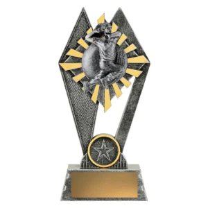 Silver peak - female bowling with resin construction