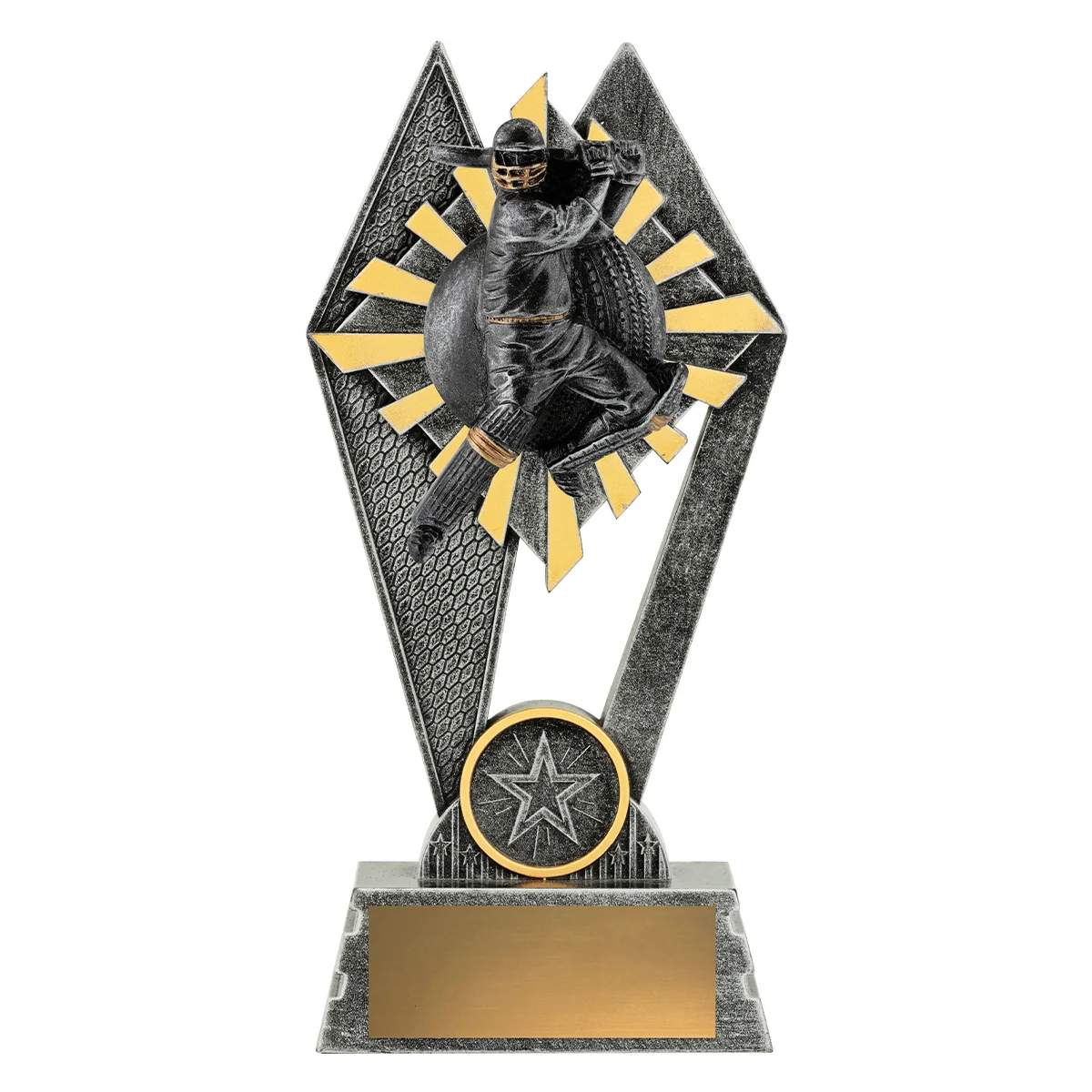 Silver peak - male batting with resin construction