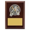Walnut peak plaque ballet with timber construction