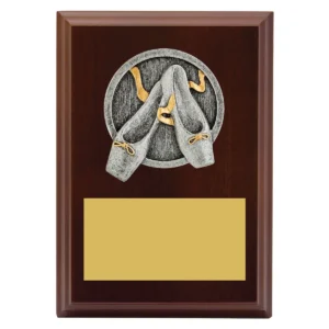 Walnut peak plaque ballet with timber construction
